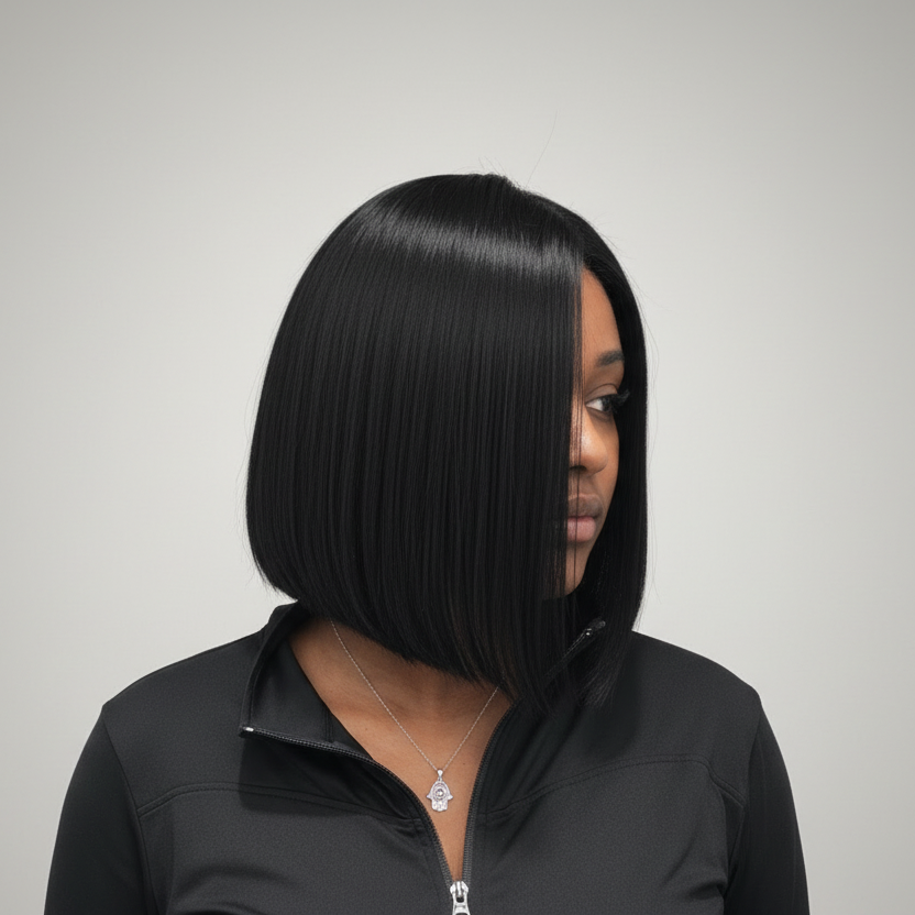 The BI Sleek Bob™ – 8 Inch HD Lace Wig